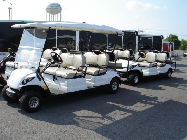 Yamaha Drive 6 Passenger Concierge car TN Golf Cars 