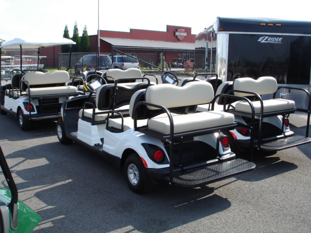 Yamaha Drive 6 Passenger Concierge car TN Golf Cars 