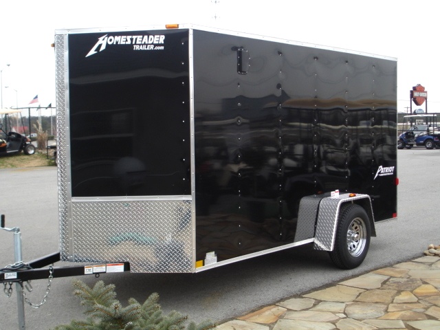 Patriot V Nose Motorcycle Enclosed Trailer   Cargo Trailers 