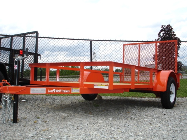 5 x 10 Utility Trailer Ramp Gate  Cargo Trailers 