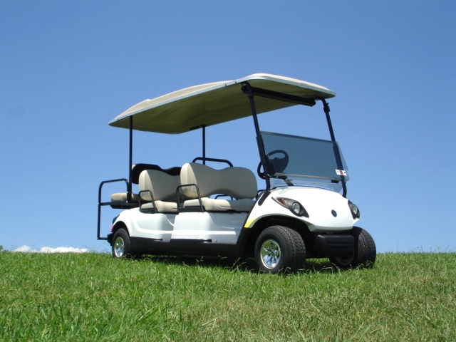 Yamaha Concierge 4-Passenger with Rear Facing Seat TN Golf Cars 