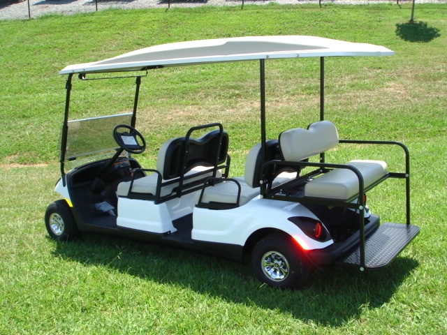 Yamaha Concierge 4-Passenger with Rear Facing Seat TN Golf Cars 