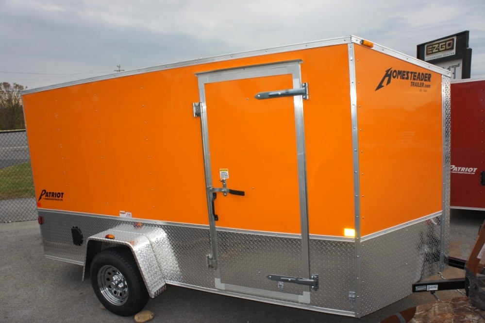 Homesteader 6 X 12 PS Patriot Enclosed Trailer Cargo Trailers 