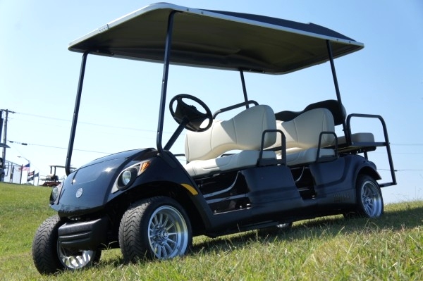 Yamaha 6Passenger Golf Cart Custom Wheels & Top   Sold TN Golf Cars 