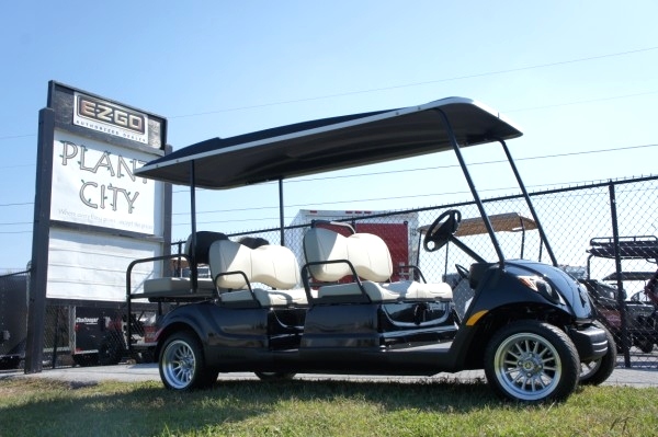 Yamaha 6Passenger Golf Cart Custom Wheels & Top   Sold TN Golf Cars 