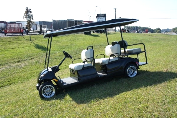 Yamaha 6Passenger Golf Cart Custom Wheels & Top   Sold TN Golf Cars 