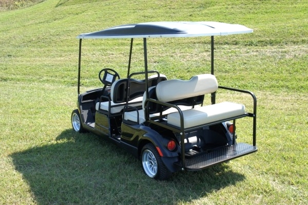 Yamaha 6Passenger Golf Cart Custom Wheels & Top   Sold TN Golf Cars 