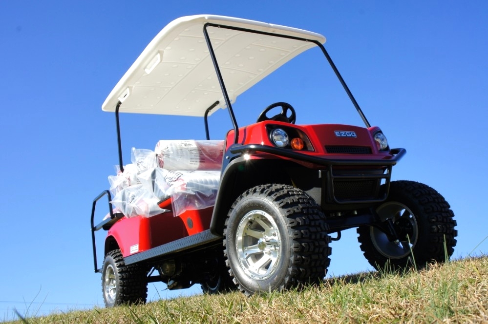 EZGO Express L6 6 Passenger Car 2 Year Warranty TN Golf Cars 