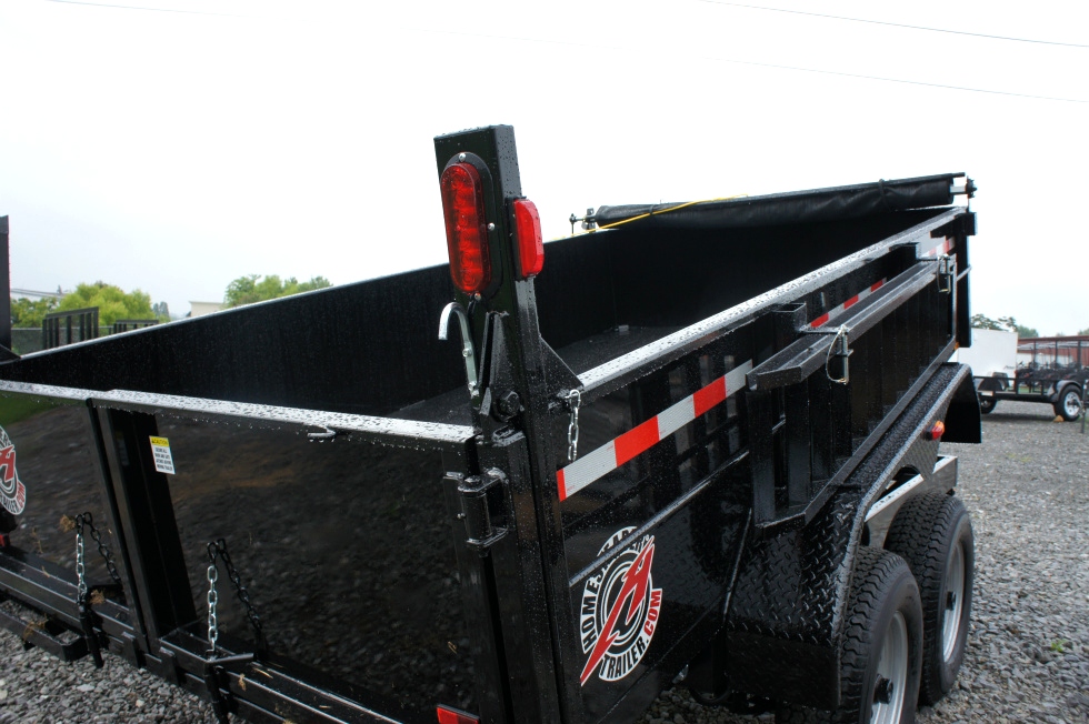 Cargo Trailers Dump Trailer 7 X 12 Equipment Hauling Pkg Trailers