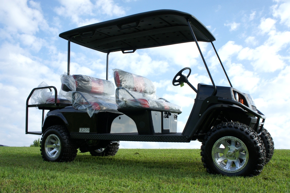 EZGO Express L6 6 Passenger Car 2 Year Warranty  TN Golf Cars 