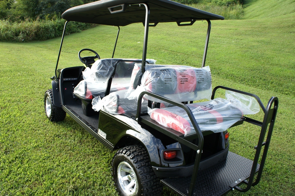 EZGO Express L6 6 Passenger Car 2 Year Warranty  TN Golf Cars 