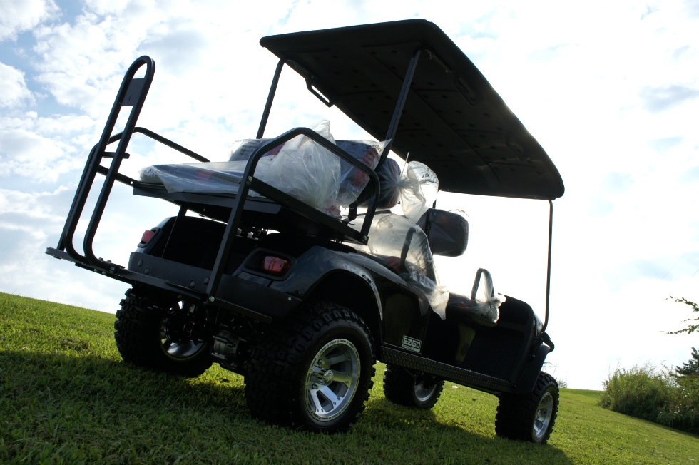 EZGO Express L6 6 Passenger Car 2 Year Warranty  TN Golf Cars 