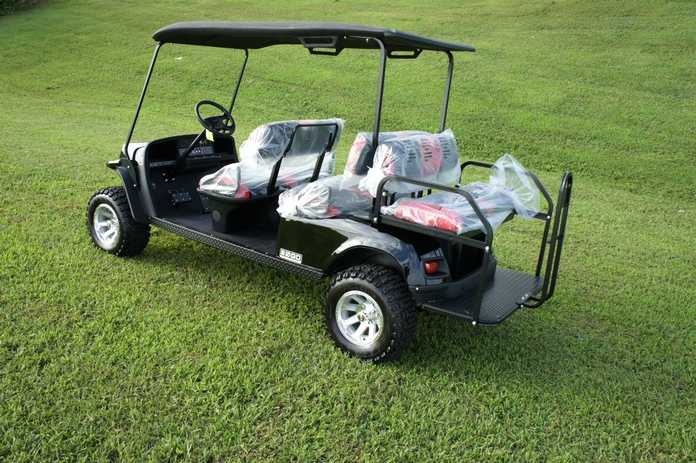 EZGO Express L6 6 Passenger Car 2 Year Warranty  TN Golf Cars 