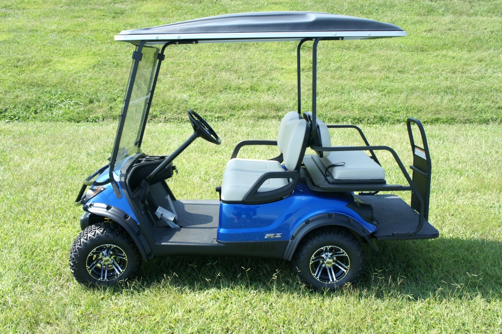 TN Golf Cars Yamaha Adventure 2 + 2 EFI Four Passenger Golf Car Utility