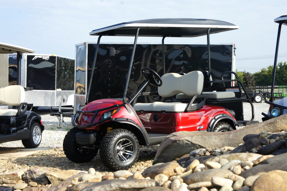 TN Golf Cars Yamaha Adventure 2 + 2 48 Volt Elect Four Passenger Golf