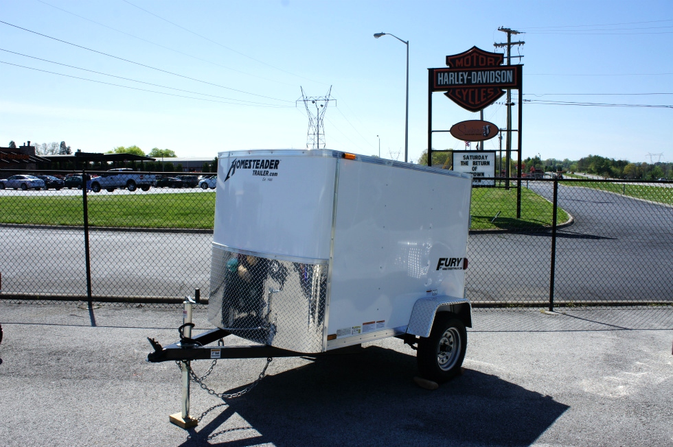 4 X 6 Homesteader Fury Enclosed Trailer Cargo Trailers 