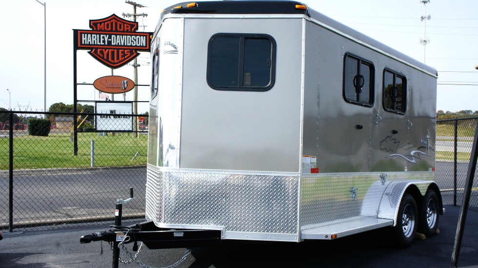 Homesteader  Bumper Pull Horse Trailer Cargo Trailers 